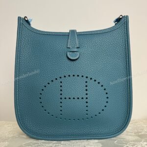 Blue Jean Evelyn23 Clemence TC Leather Silver/Gold