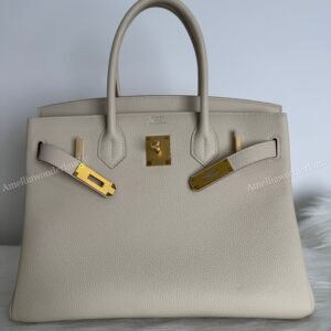 Craie Birkin 30 Togo Retourne Gold HW
