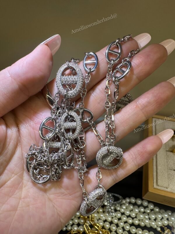 Hermes Loop Necklace