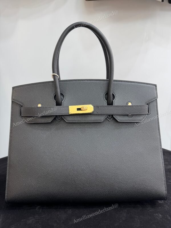 Birkin 25 Etain Sellier Gold HW